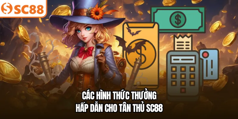 Các hình thức thưởng hấp dẫn cho tân thủ SC88