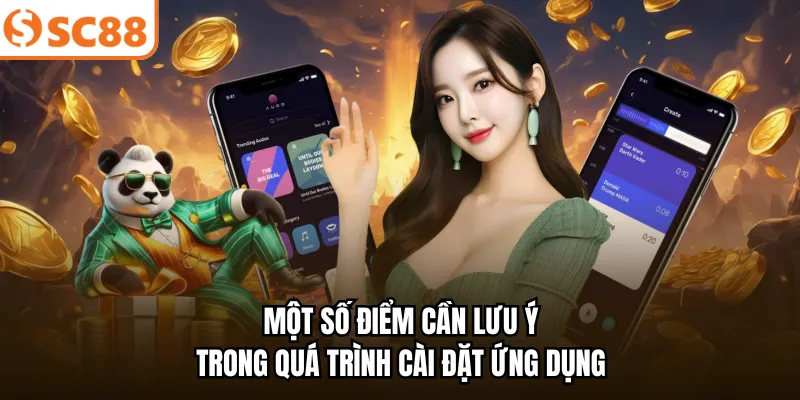 Một số điểm cần lưu ý trong quá trình cài đặt ứng dụng