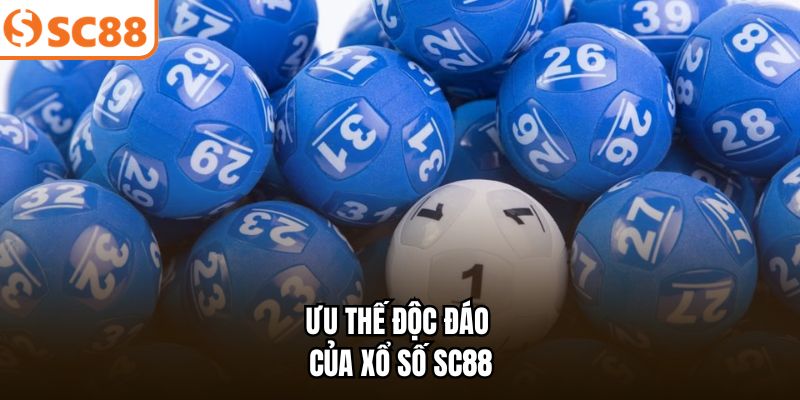 Ưu thế độc đáo của xổ số SC88
